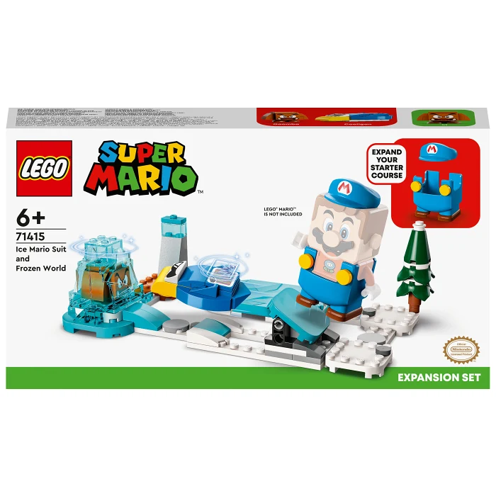 LEGO Super Mario Ice Mario dräkt och isvärld – Expansionsset 71415