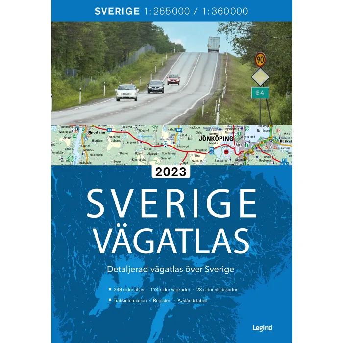 Sverige vägatlas 2023