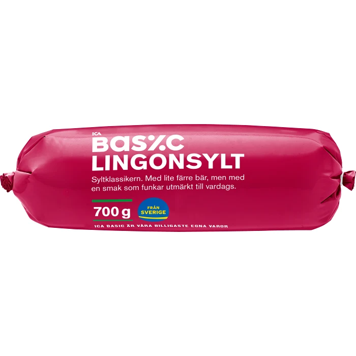 Lingonsylt refill 700g ICA Basic