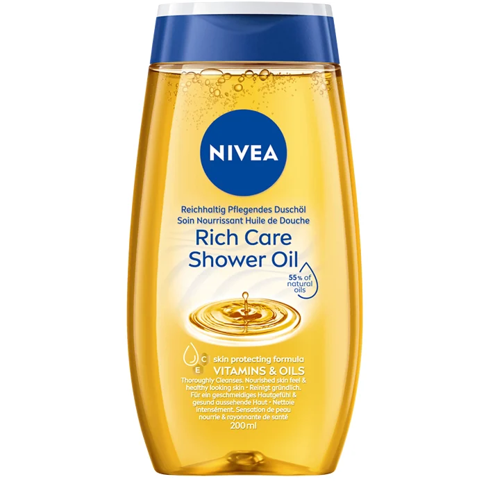 Duscholja Rich Caring Shower Oil 200ml NIVEA