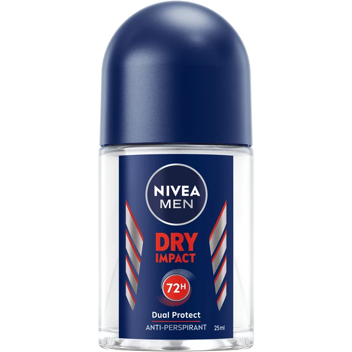 Antiperspirant Deo Roll-on Dry Impact 25ml NIVEA MEN