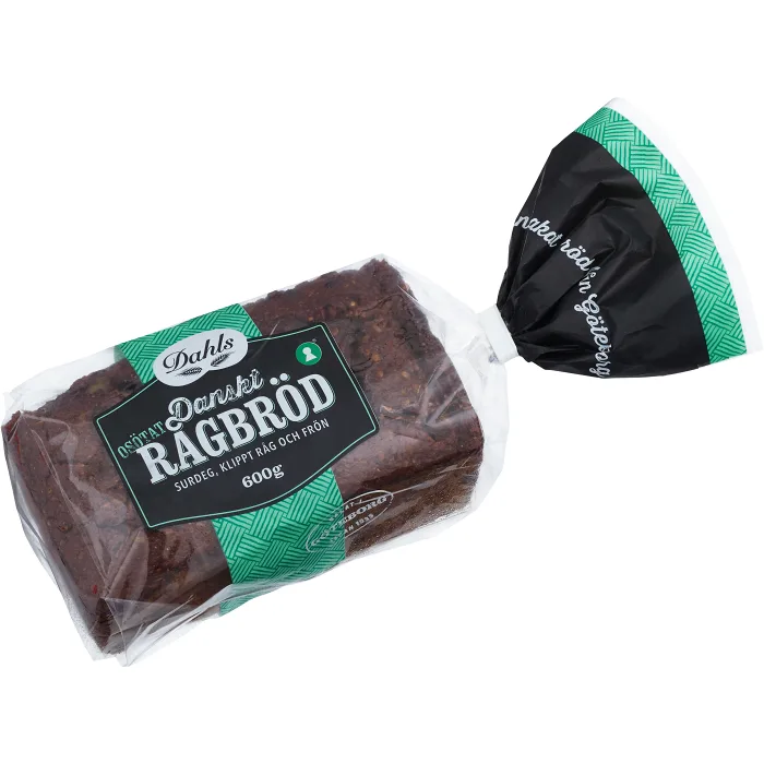 Osötat dansk rågbröd 600g Dahls bageri