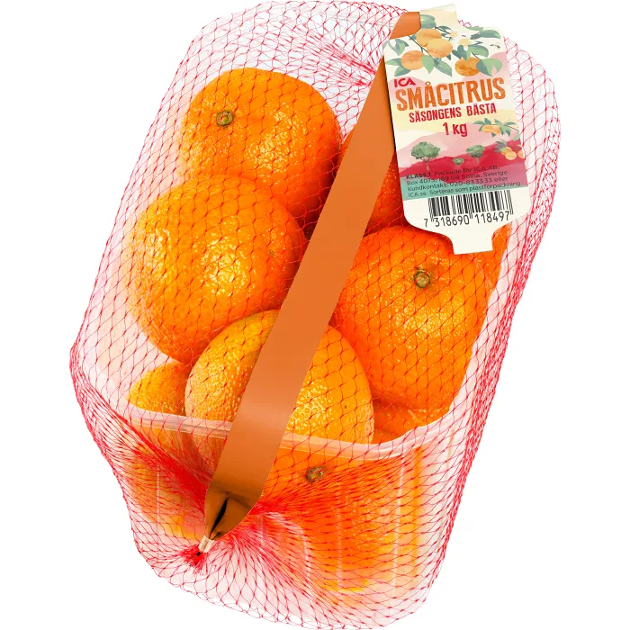 Clementiner i korg 1kg Klass 1 ICA