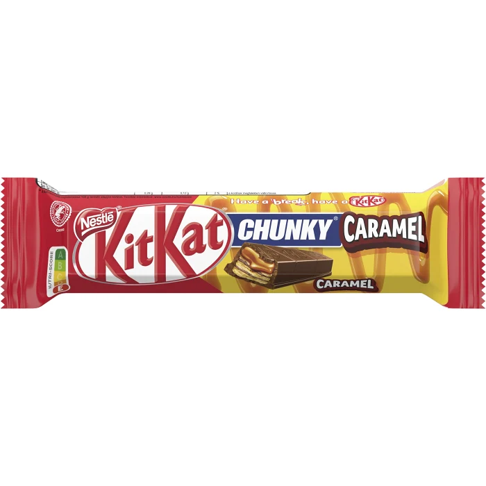 Chokladkex KitKat Chunky Caramel 43.5g Nestle
