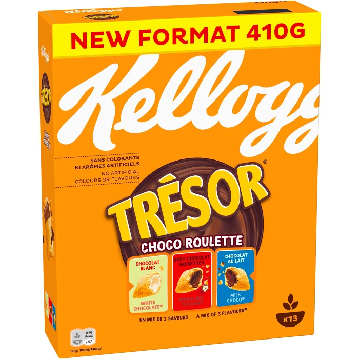 Flingor Tresor Roulette 410g Kelloggs