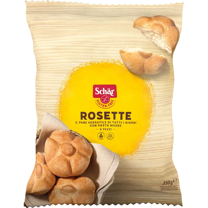 Rosette småbröd Glutenfri Fryst 6-p 350g Schär