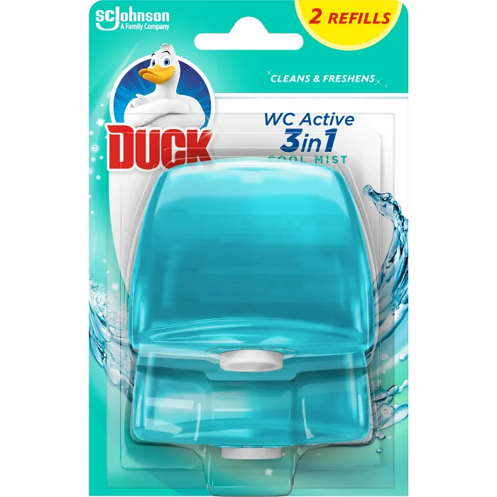 Toalettrengöring WC Cool Mist Refill 2-p 55ml Duck