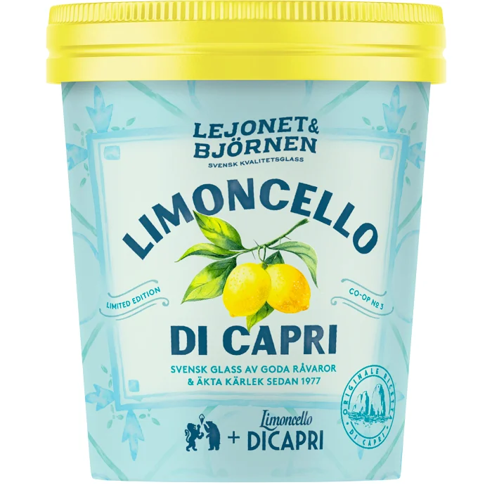 Limoncello di Capri 500ml Lejonet&Björnen