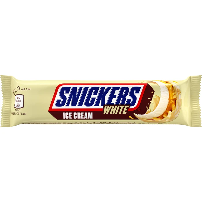Snickers whiteglass 1st Mars