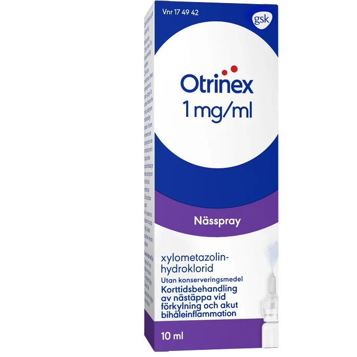 Otrinex 1mg/ml 10ml
