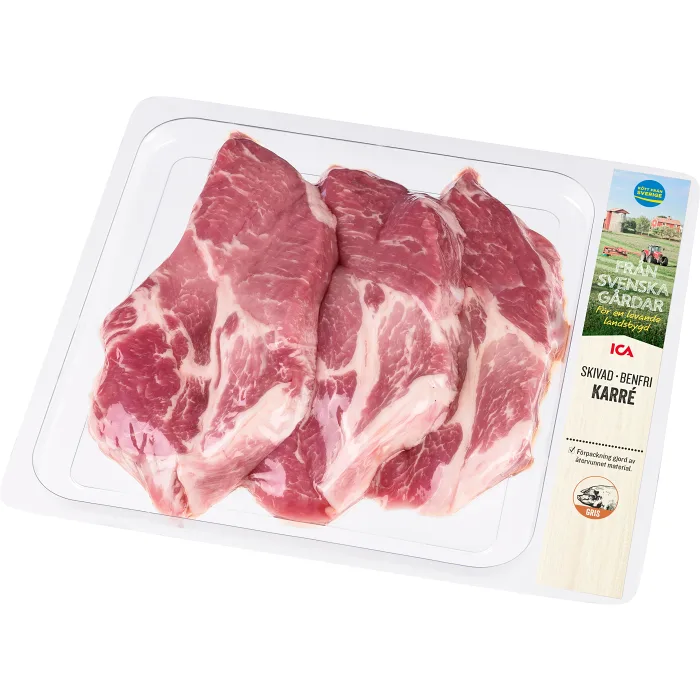 Karré benfri skivad ca 360g ICA