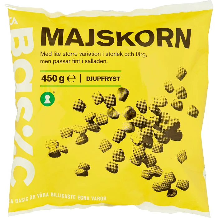 Majskorn Fryst 450g ICA Basic | Handla mat online från din lokala ICA-butik