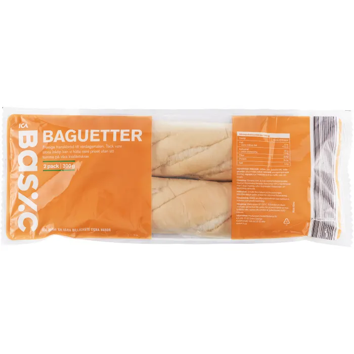 Baguetter 300g ICA Basic