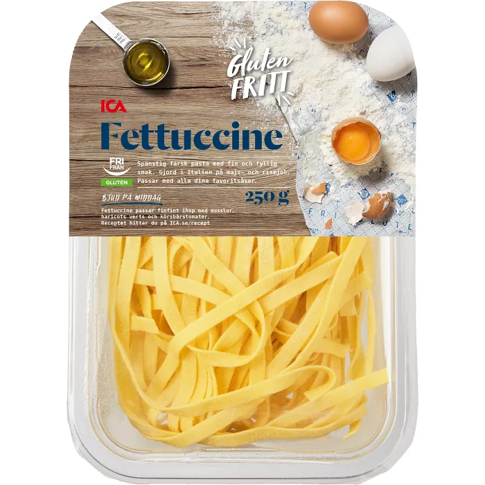 Pasta Fettuccine Glutenfri Färsk 250g ICA