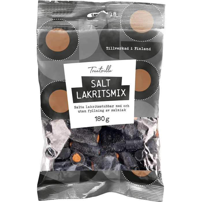 Salt Lakritsmix 180g Treatville