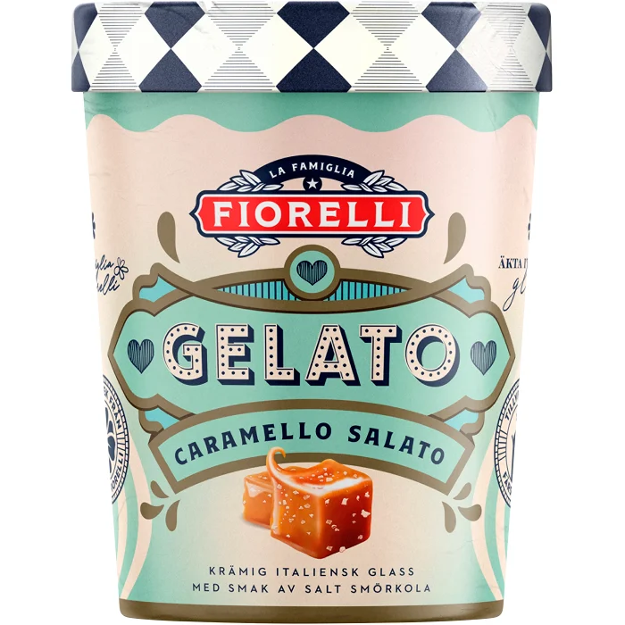 Gelato Salted Caramel 400g Fiorelli