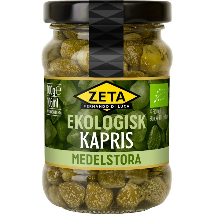 Kapris Ekologisk 100g Zeta