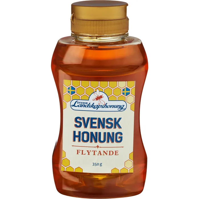 Honung flytande 350g Svensk Landskapshonung