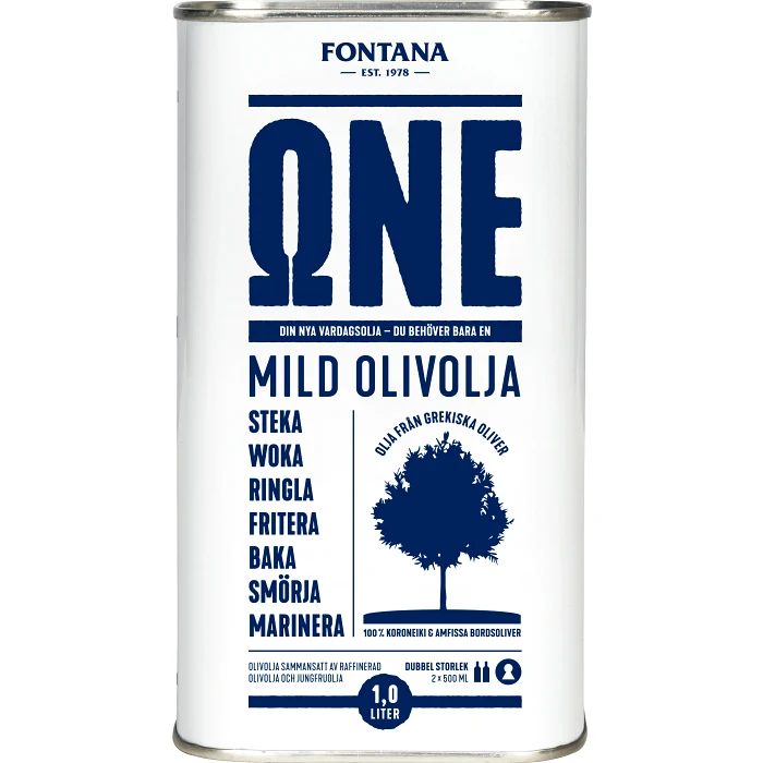 Olivolja ONE 1l Fontana