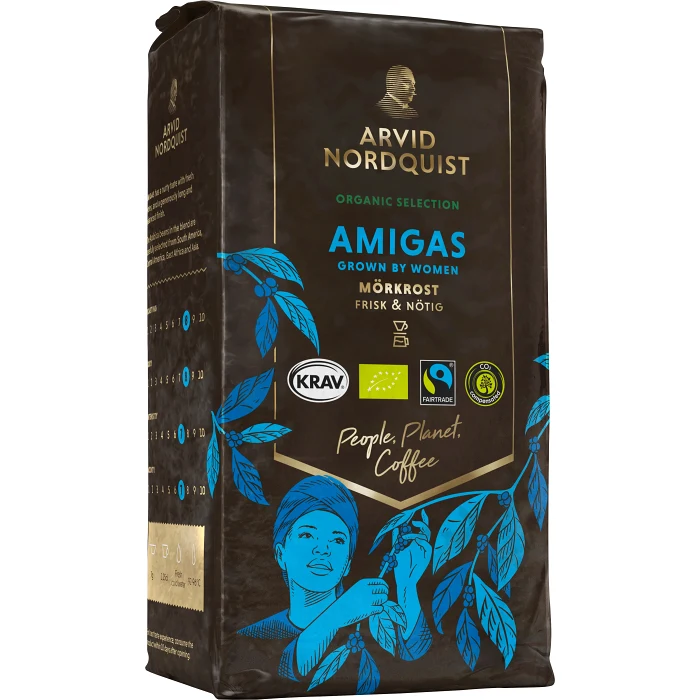 Kaffe Amigas Mörkrost 450g Arvid Nordquist