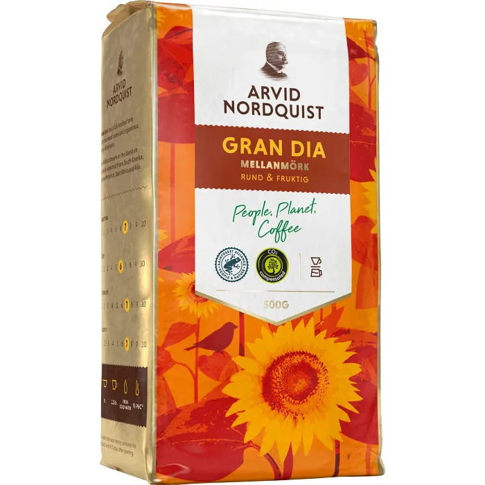Kaffe GranDia 500g Arvid Nordquist Classic