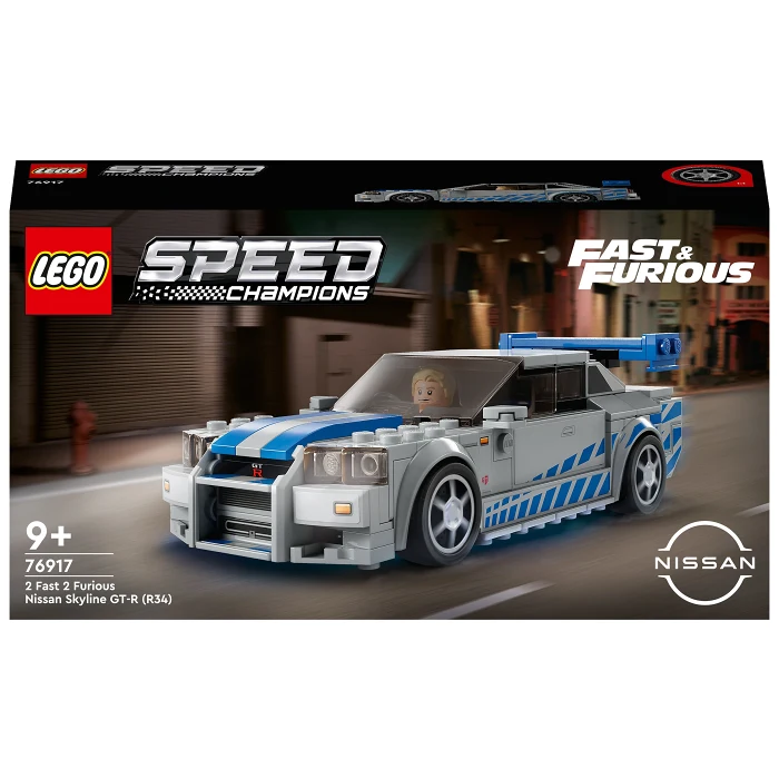 LEGO Speed Champions 2 Fast 2 Furious Nissan Skyline 76917