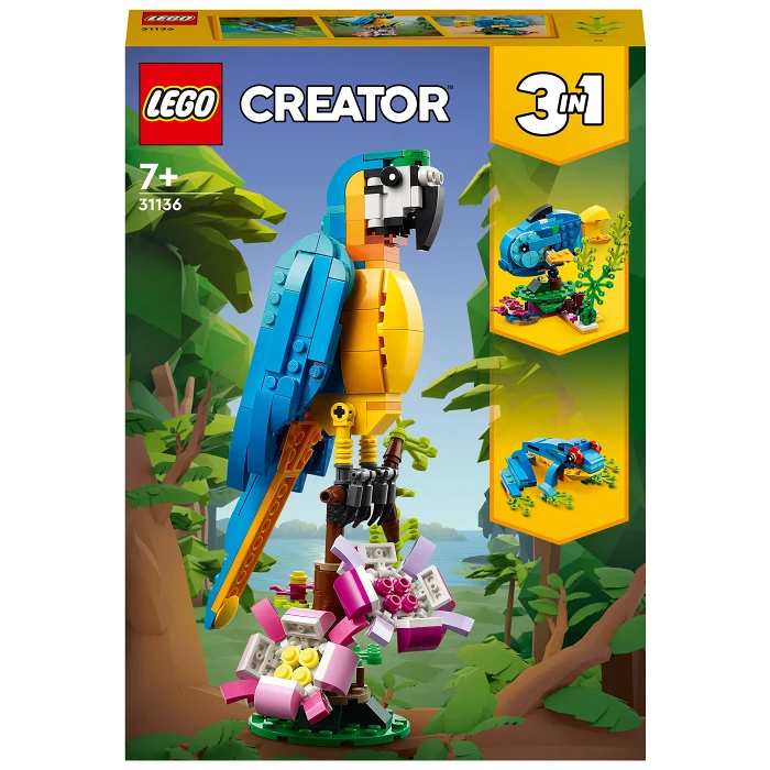 LEGO Creator Exotisk papegoja 31136