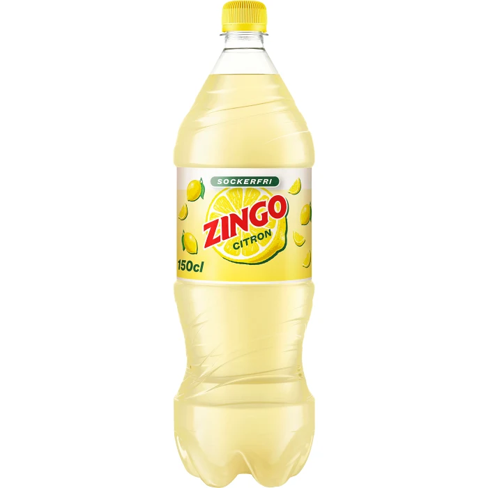 Läsk Citron Sockerfri 150cl Zingo