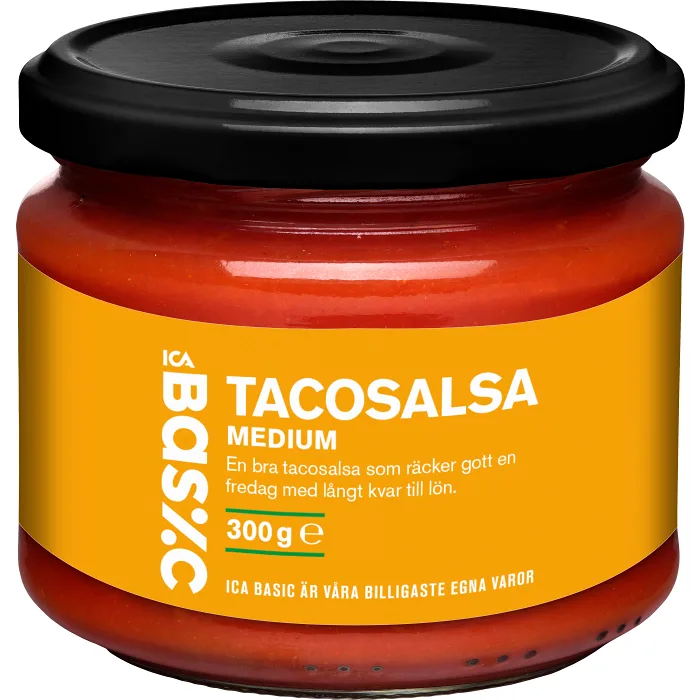 Tacosalsa Medium 300g ICA Basic
