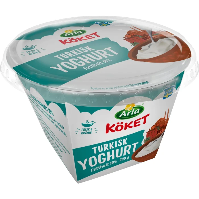 Turkisk Yoghurt 10% 200g Arla Köket®