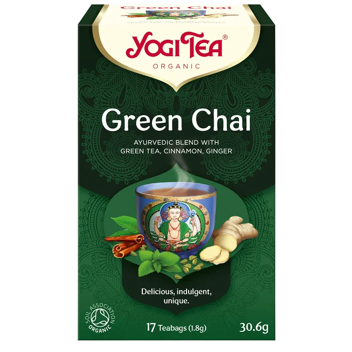 Green chai 17-p KRAV Yogi Tea