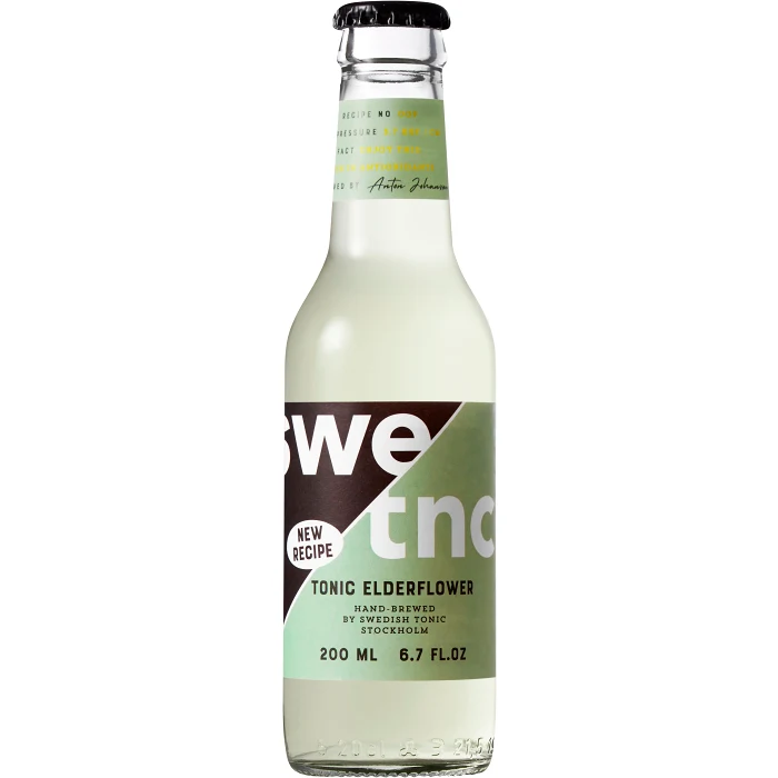 Tonic Water Elderflower 200ml Swedish Tonic