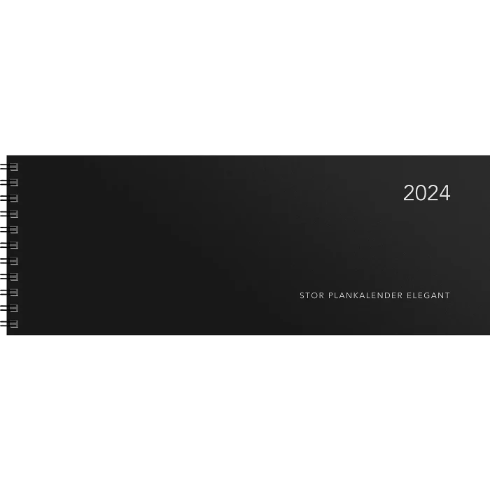 Stor Plankalender 2024 Elegant Burde