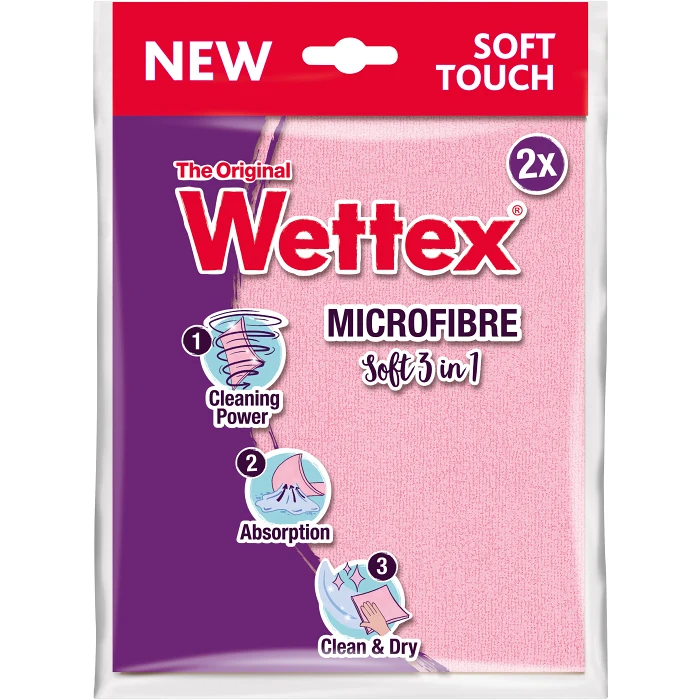 Mikrofiberduk 2-p Wettex