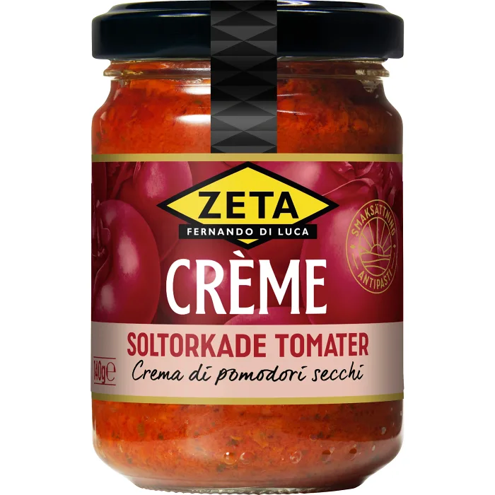 Creme av Soltorkade tomater 140g Zeta