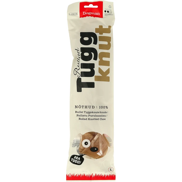 Tuggknut rullad Large 175g Dogman