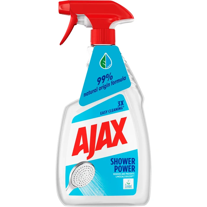 Rengöringsmedel Spray Shower power 750ml Miljömärkt Ajax