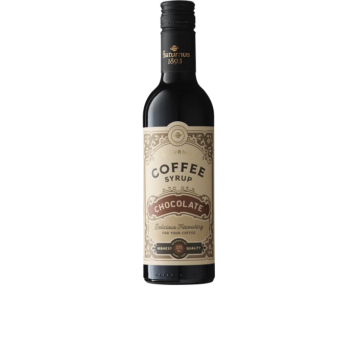 Coffee Syrup Chocolate 375ml Saturnus 1893