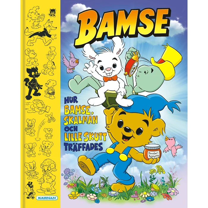 Hur Bamse, Skalman och Lille Skutt träffades