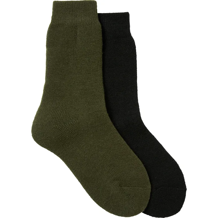 Thermosocka 2p grön/svart 25/29 mywear