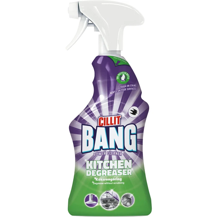 Rengörningsmedel Fett & Smuts Kök Spray 750ml Miljömärkt Cillit Bang