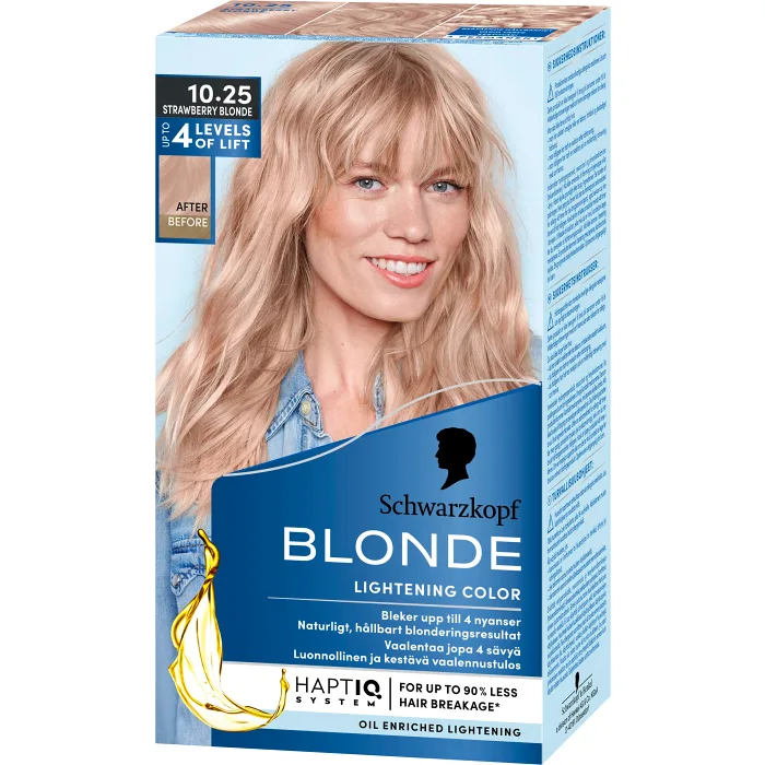Hårfärg 10.25 Strawberry Blonde 1-p Schwarzkopf Blond