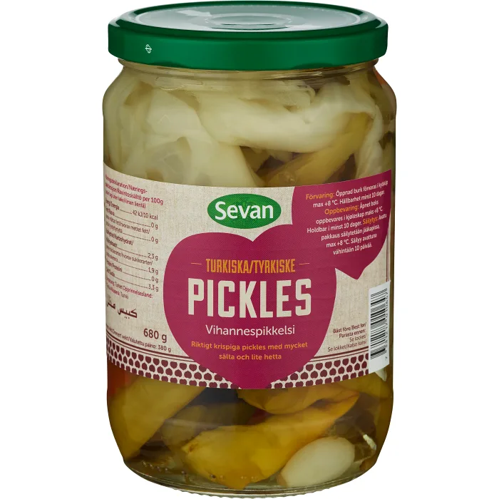 Mixed Pickles 680g Sevan