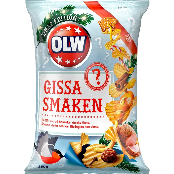 Chips Gissa smaken 250g Olw