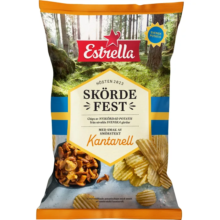 Chips LTD Skördefest Kantarell 250g Estrella