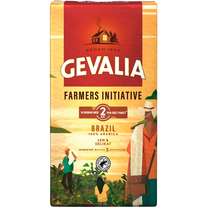 Kaffe Farmers Initiative Brazil 425g Gevalia