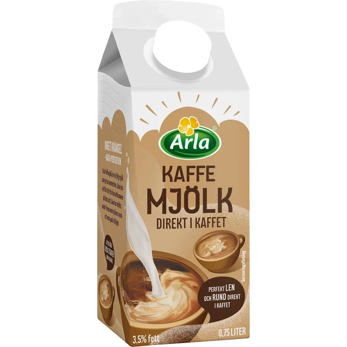 Kaffemjölk Laktosfri 3,5% 750ml Arla®