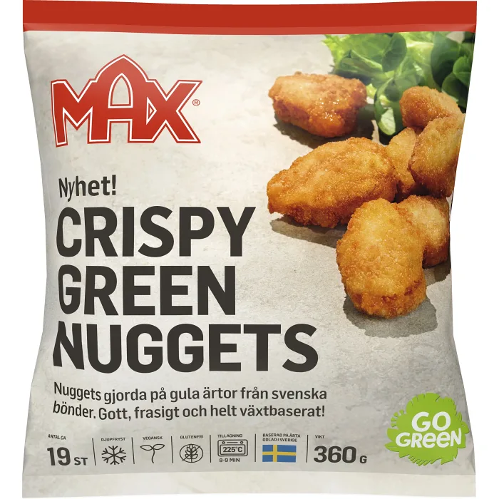 Crispy Green Nuggets 360g Max