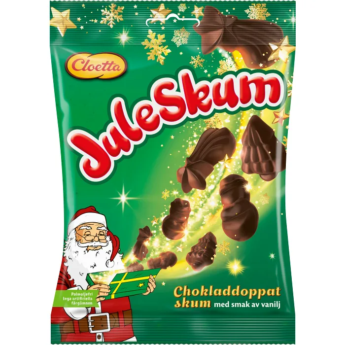 Juleskum Chokladdoppat 140g Cloetta