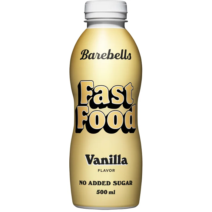 Måltidsersättning Dryck Fast Food Vanilla 500ml Barebells